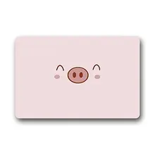 Custom Cute Pig Крытый Открытый коврик кухонные декоративные ковры коврики Нескользящие коврики 23,6X15,7 Дюймов
