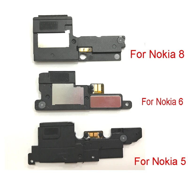 Новый громкий динамик для Nokia 5 6 8 3 7 1 Plus X5 X6 задний зуммер кольцо с гибким кабелем