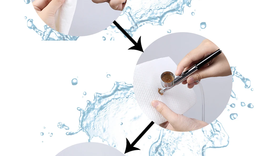 Reabastecimento da Pele Kit de Maquiagem com Compressor Chegada Mais Recente Airbrush 0.3mm Aerográfico Rosto Ferramenta ue - Eua Reino Unido au Plug Padrão Pro 21 High Quality Beleza e saúde