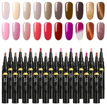 COSCELIA 10/20 шт. Гель-лак one step комплект 3 в 1 гель для ногтей, био-Гели Soak Off Гель для ногтей УФ Гель-лак для ногтей, гелевая ручка с блестками без необходимы вещи наивысшего Базовое покрытие