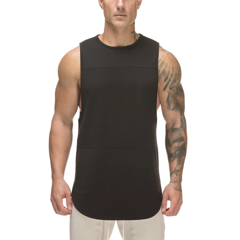 

Summer Mesh Fitness Men Tank Top Mens Bodybuilding Stringers GYMS Tank Tops Singlet Brand Clothing Sleeveless Shirt men singlets