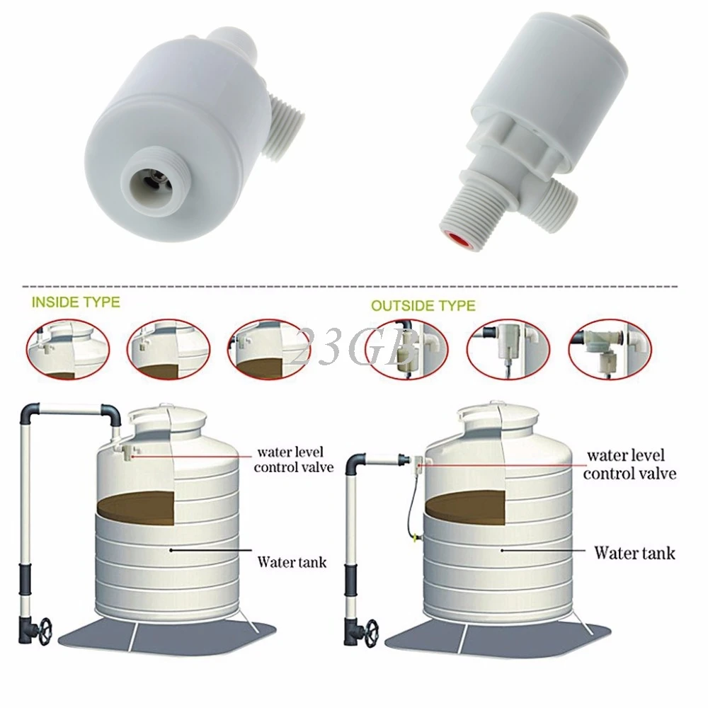 Автоматический водяной клапан контроля уровня башня танк плавающий шаровой клапан A18_15