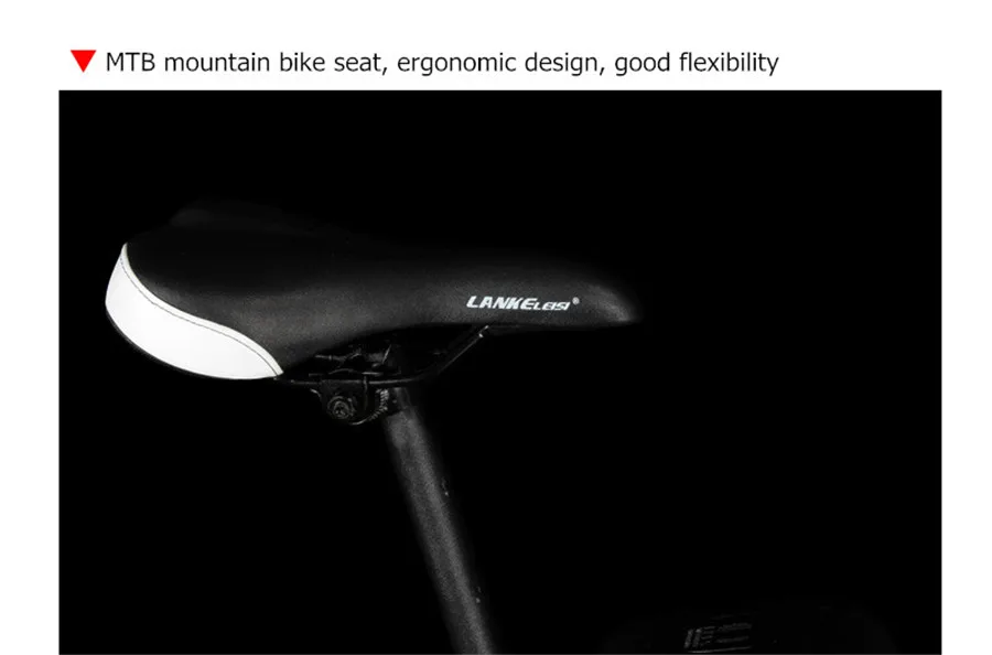 Perfect LANKELEISI electric bicycle 26 inch 36/48V Aluminum Alloy lithium electric bike adult mountain bike 23