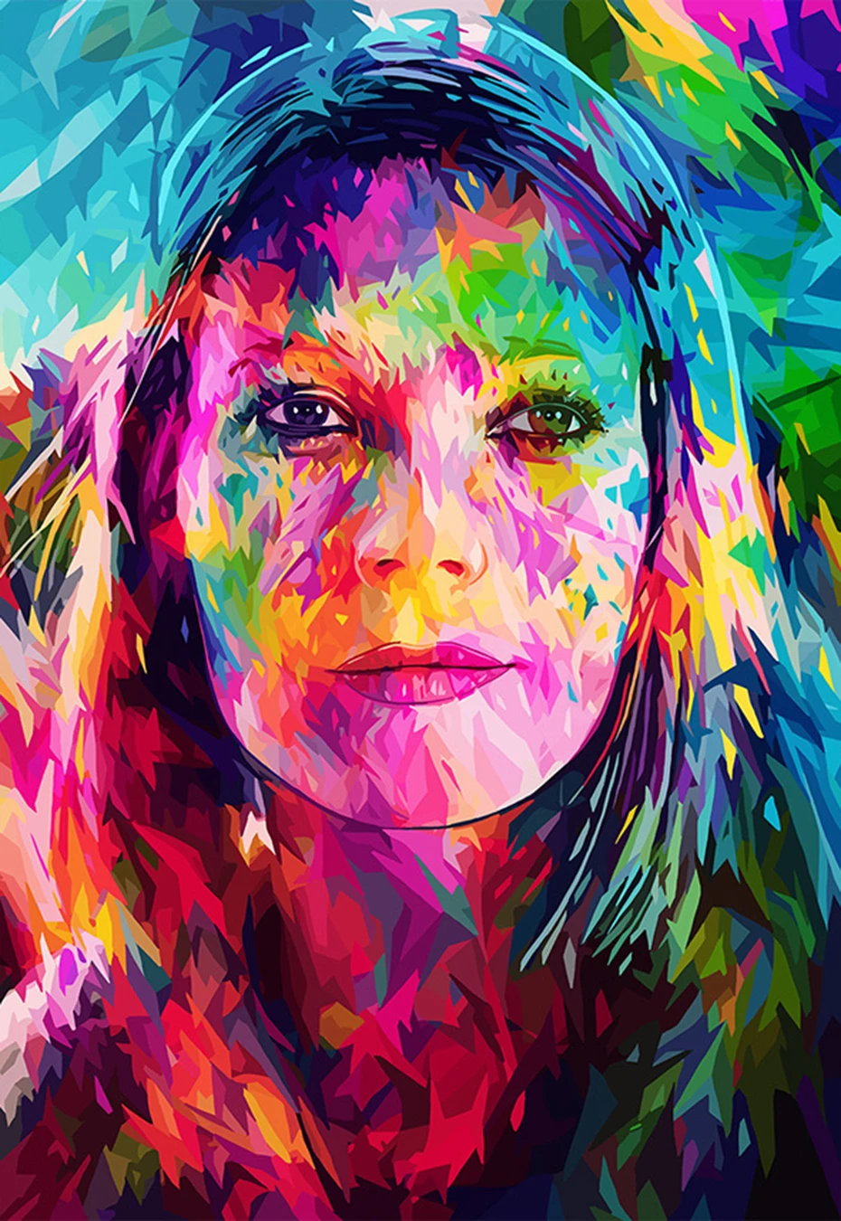 

Women Positive Coloured Drawing 5D DIY Diamond Painting Full Square Embroidery Mosaic Rhinestone for Needlework Crossing