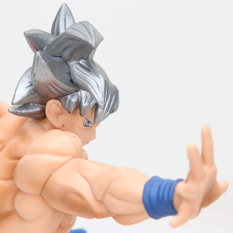 DXF dragon ball Z super sayian son Goku Ultra Instinct Goku Migatte No Gokui dragon ball серебро gokou ПВХ Фигурки игрушки