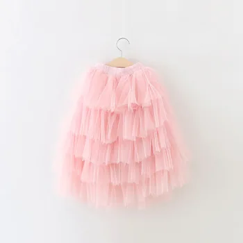 

EF wholesale olive pink white toddler baby Girls tutu skirts long teenage girls Ankle length Princess Tulle Skirts 16DD688