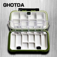 Водонепроницаемый рыболовные снасти Коробки рыболовные приманки крюк Коробка Для Хранения Чехол