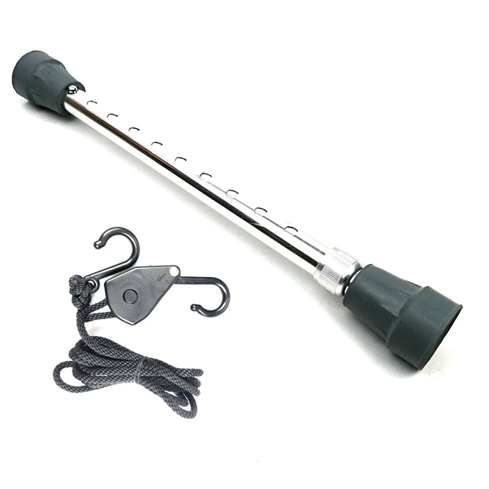 Aluminum Alloy Adjustable Car Front Engine Hood Lift Support Strut Door Prop Rod Repairing Tool with Hook Nylon Rope | Автомобили и