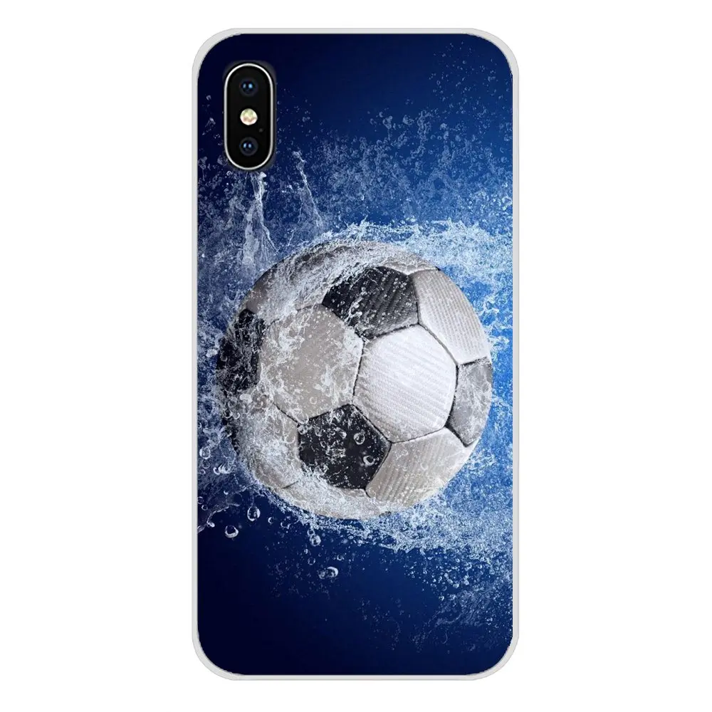 Футбол новейший супер милый для Samsung Galaxy J1 J2 J3 J4 J5 J6 J7 J8 Plus 2018 Prime 2015 2016 2017 прозрачные