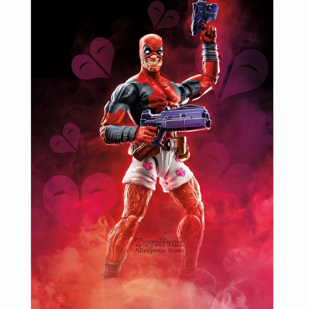

2018 Marvel Legends 6" Deadpool Boxers Shorts Action Figure From Sauron BAF Wave X Men Comic Doll Toy Model Collectible Loose