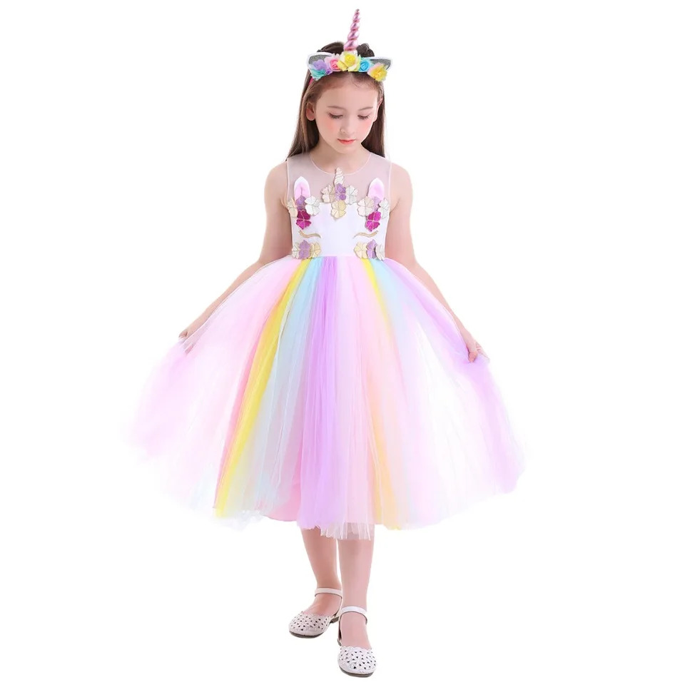 Girls unicorn fancy dress Clearance