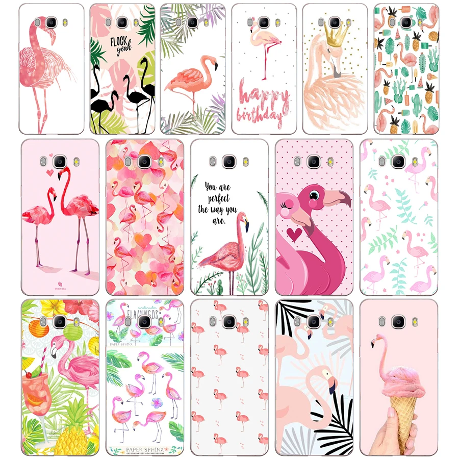 

145DF Hot Flamingo Summer Flamencos Pattern Case Cover for Samsung Note 4 8 for Galaxy a3 a5 2017 j3 j5 j7 2015 2016 2017