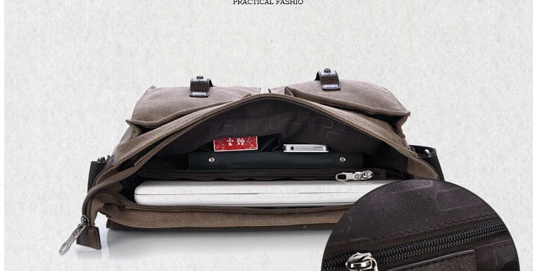 High Quality briefcase canvas
