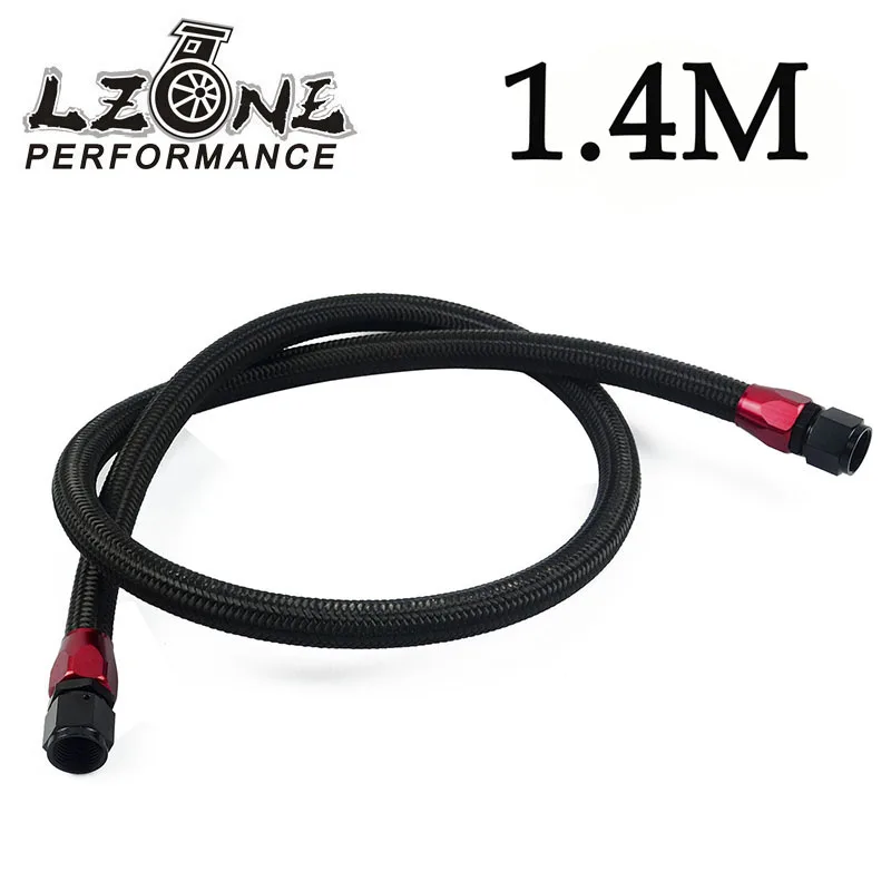 

LZONE - 1.4METER NYLON Fuel Oil Line-10 AN AN10 Fuel Oil Line+AN10 STRAIGHT AN SWIVEL FITTING+STRAIGHT SWIVEL FITTING JR3703W