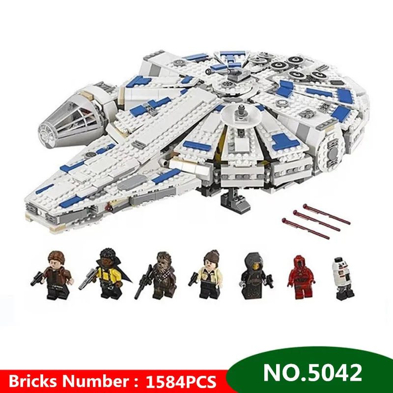 

Diy Star Wars Model Building Blocks Kessel Run Millennuim Falcon Figures Compatible With Legoingly 75212 Gift Toys For Children