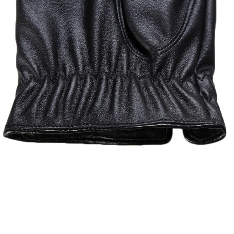 1 пара перчаток из искусственной кожи, сохраняющие тепло, ветрозащитные ...