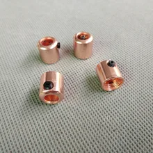 13 шт./лот D12* H13mm M10 нить из розового золота провода металлический замок захваты для крепления кабеля кабельные вводы Разъемы с M4 винт натяжения