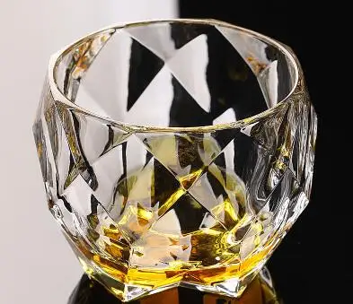 Квадратная Хрустальная стеклянная чашка для виски для домашнего бара, пивная вода и вечерние свадебные стеклянные чашки для отеля, подарок, посуда для напитков - Цвет: 7