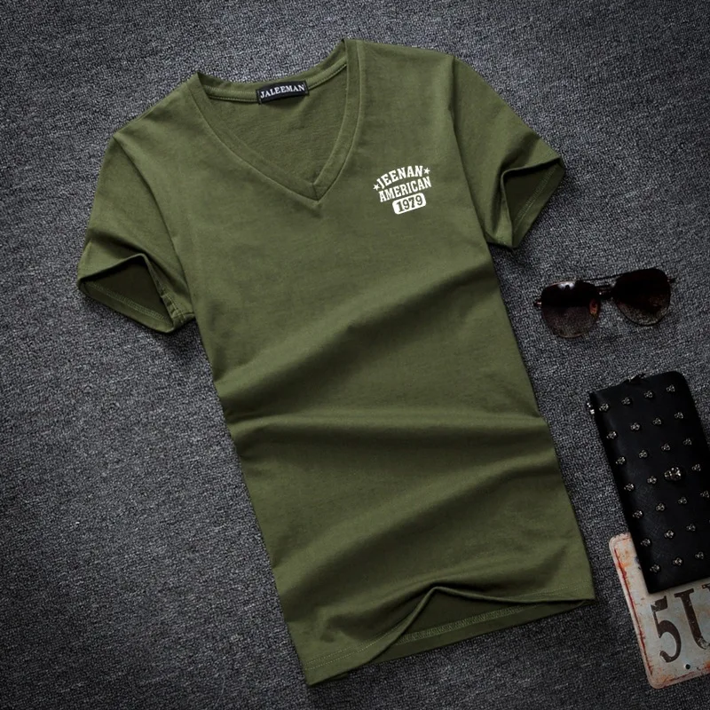 New summer Letter Printed Men's T Shirt Fashion V Neck Short Sleeve T Shirt Mens Clothing Casual Slim Fit Top Tees Plus Size 5Xl New summer Letter Printed Men's T Shirt Fashion V Neck Short Sleeve T Shirt Mens Clothing Casual Slim Fit Top Tees Plus Size 5Xl