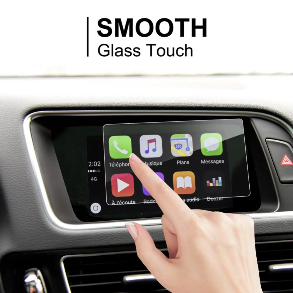 

For Audi Q5 2009-2017 6.5Inch Car Navigation Screen Protector Glass Tempered Glass Infotainment Center Touch Screen Protector