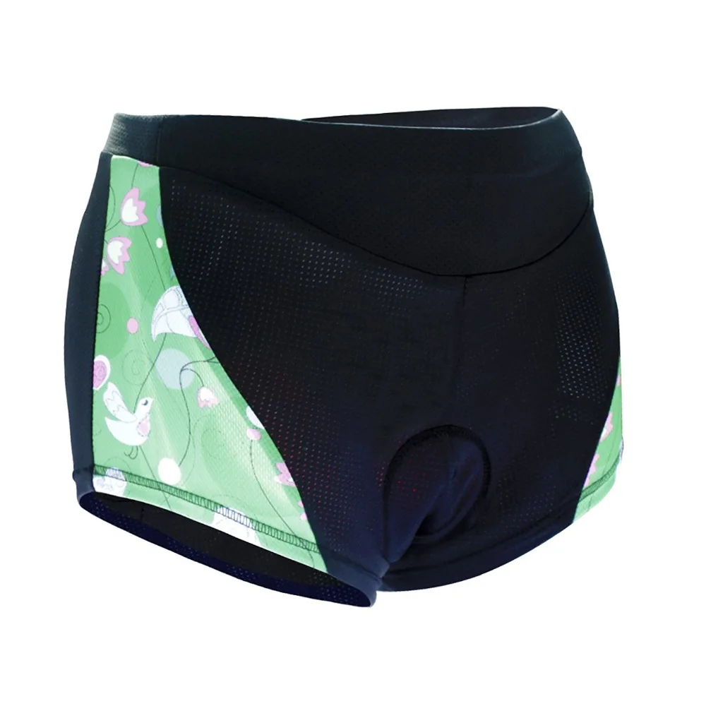 

Summer Women Team Bike Bicycle Shorts 3D Silicone Sponge Padded Downhill Shockproof MTB Shorts Ropa Ciclismo Size XS To 3XL