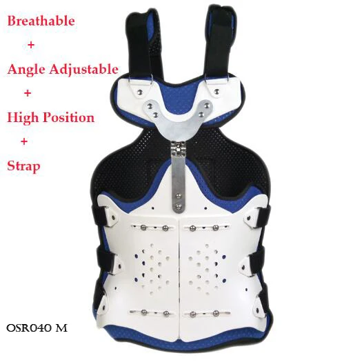 Medical Thoracolumbar Orthosis Adjustable Spine Lumbar Support Thoracic After Fracture Fixation Waist Brace Compression Fracture - Цвет: OSR040 M