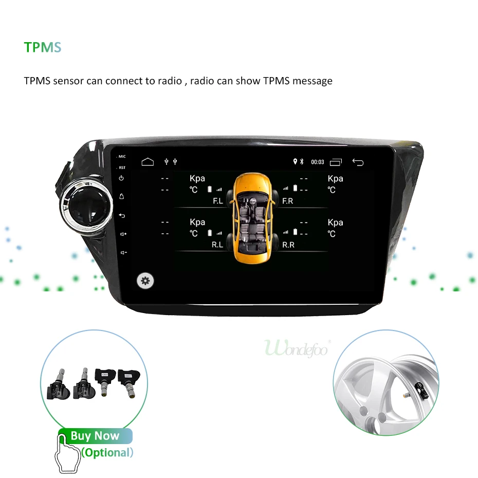 Excellent 9" DSP IPS 2.5D Screen Android 9.0 Car GPS Radio for KIA k2 RIO 2011 2012 2013 2014 2015 Navigation Stereo 4G MODEM Slot NO DVD 23