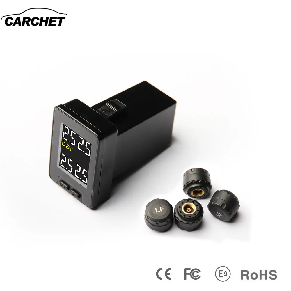 

CARCHET Car TPMS Tire Pressure Monitoring System For Toyota Auto Diagnostic-tool Tire Alarm Intelligent System 4 External Sensor