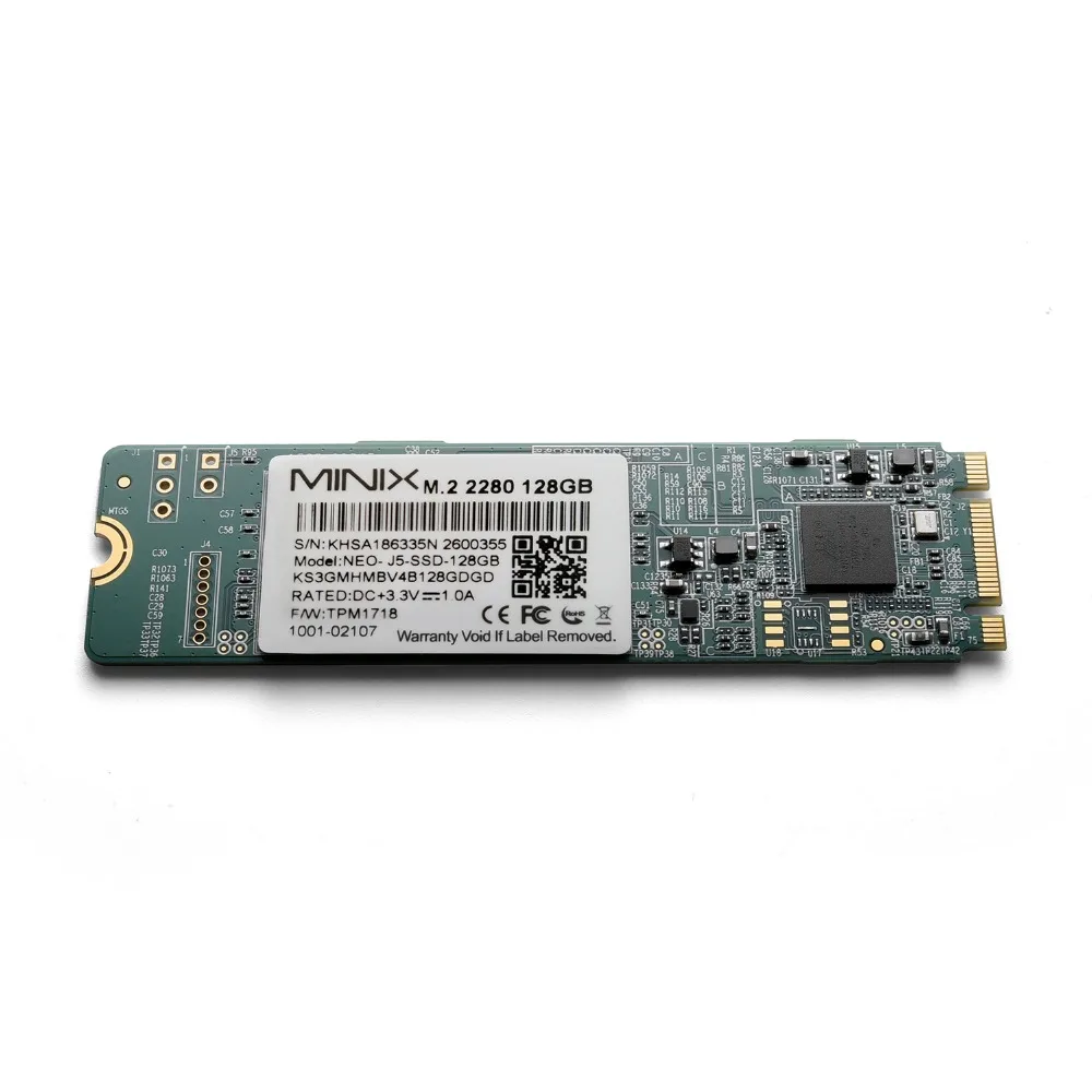 MINIX NEO J5 128 ГБ M.2 SSD для Neo J50C 4 Intel Pentium Mini PC с Windows 10 Pro твердотельный накопитель MINI