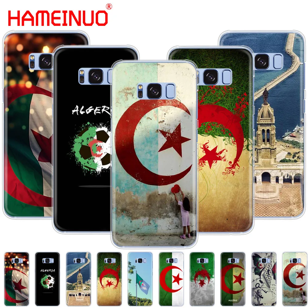 

HAMEINUO Algeria Flag cell phone case cover for Samsung Galaxy S9 S7 edge PLUS S8 S6 S5 S4 S3 MINI