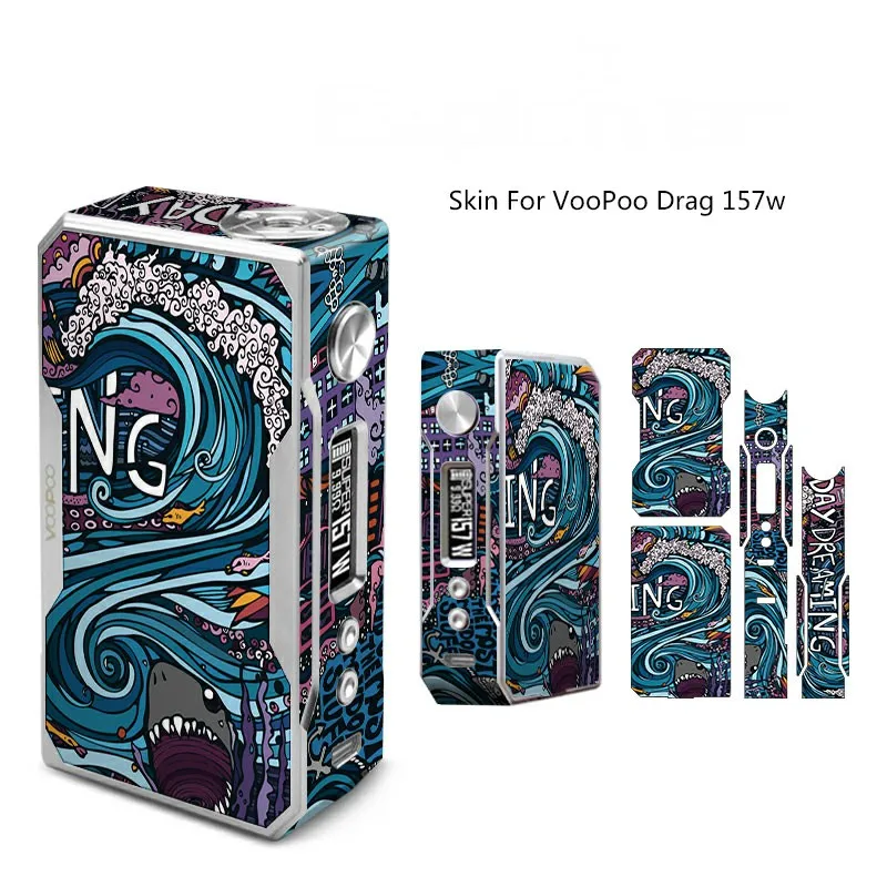 Подлинный стикер VapeSoon для Drag 157 коробка мод 100 шт./лот