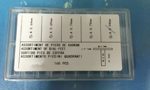 Mostrador do Relógio de Cobre Relógio de Pulso Variedade Peças Sobressalentes Reparos Relojoeiro 160x Pés