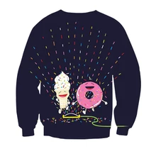 Fashion Cute Cartoon Hoodie Sweatshirts Men Teens Boys Girls Kids Tracksuits Long Sleeve Hipster Streetwear Sweatshirt Oversize