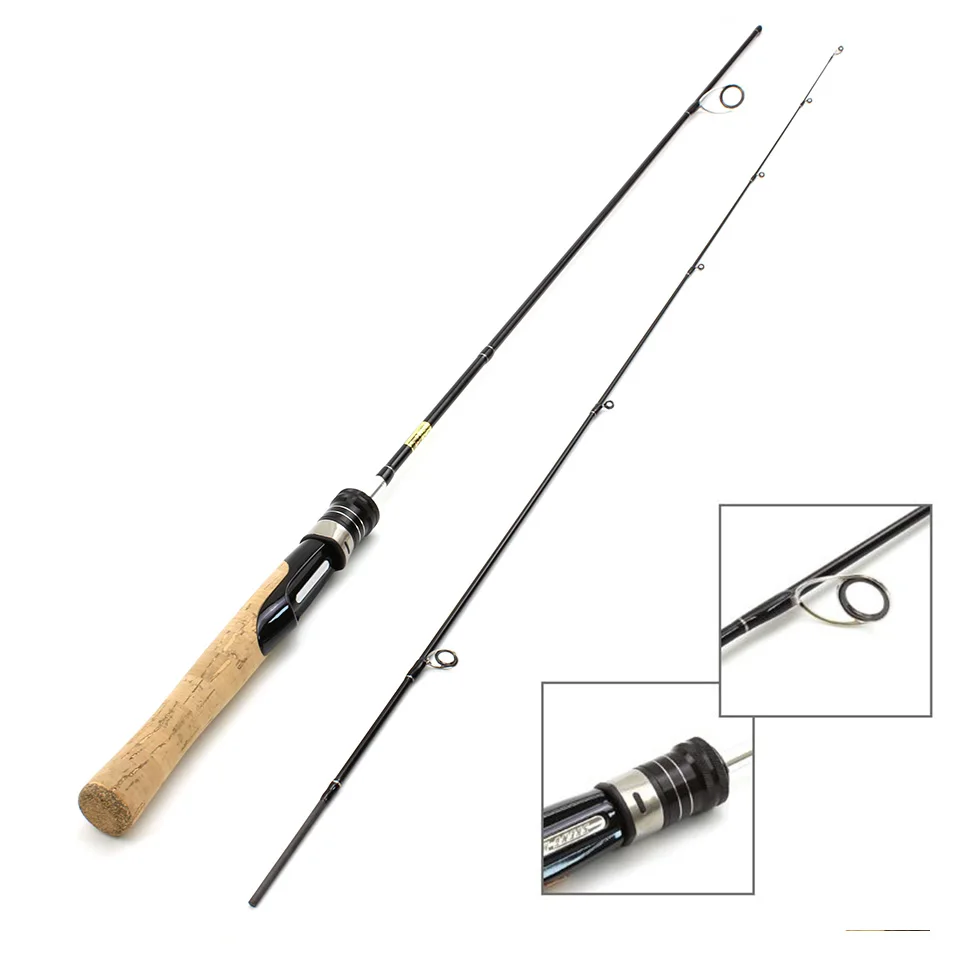 

Ultra light ul spinning Casting Fishing rod fishing wooden handle Lure Weight 1-7g line 1-5lb carbon soft lure rod Solid tips