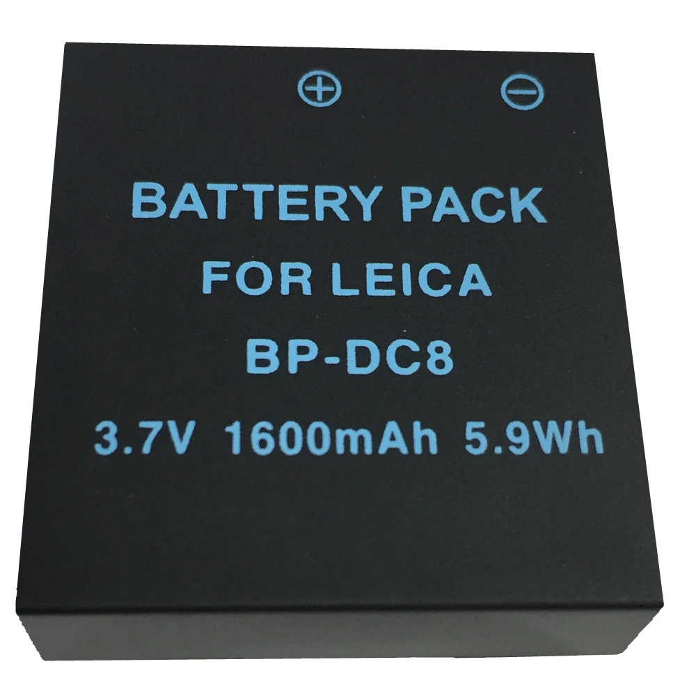 BP-DC8 BP DC8 DC8E DC8U литий-ионная аккумуляторная батарея для цифровой камеры LEICA X1 X2 X-1 X-2