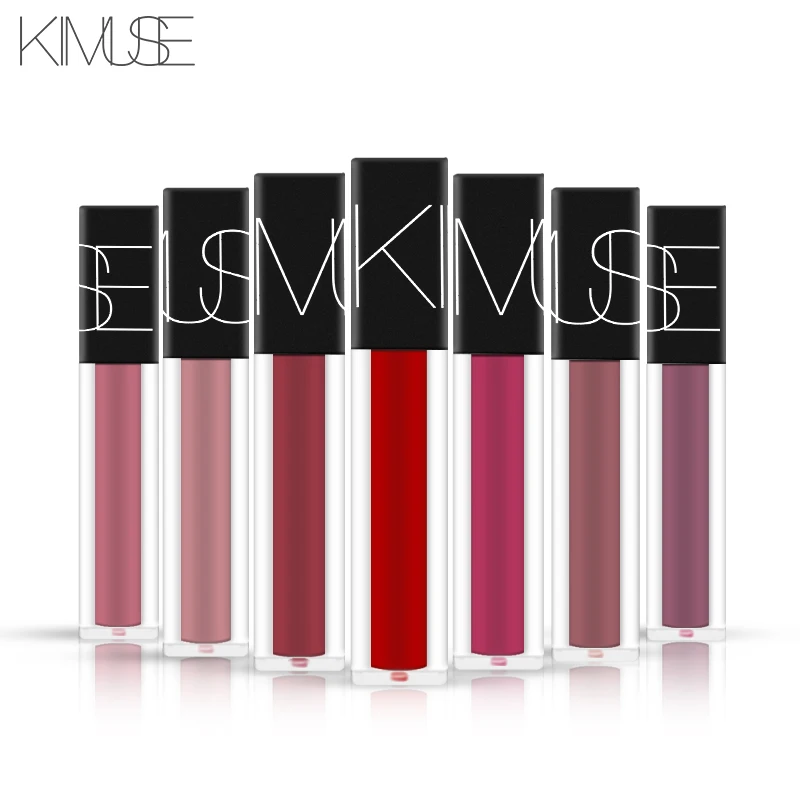 KIMUSE 12 видов цветов матовая губная помада водостойкая косметика легко носить