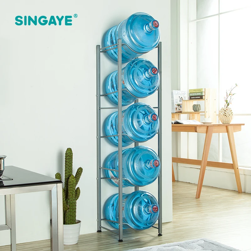 SINGAYE DIY Five Layer Bottled Water Scaffold Pure Bucket Mineral Pump Pressure Hand Faucet Dispenser | Дом и сад