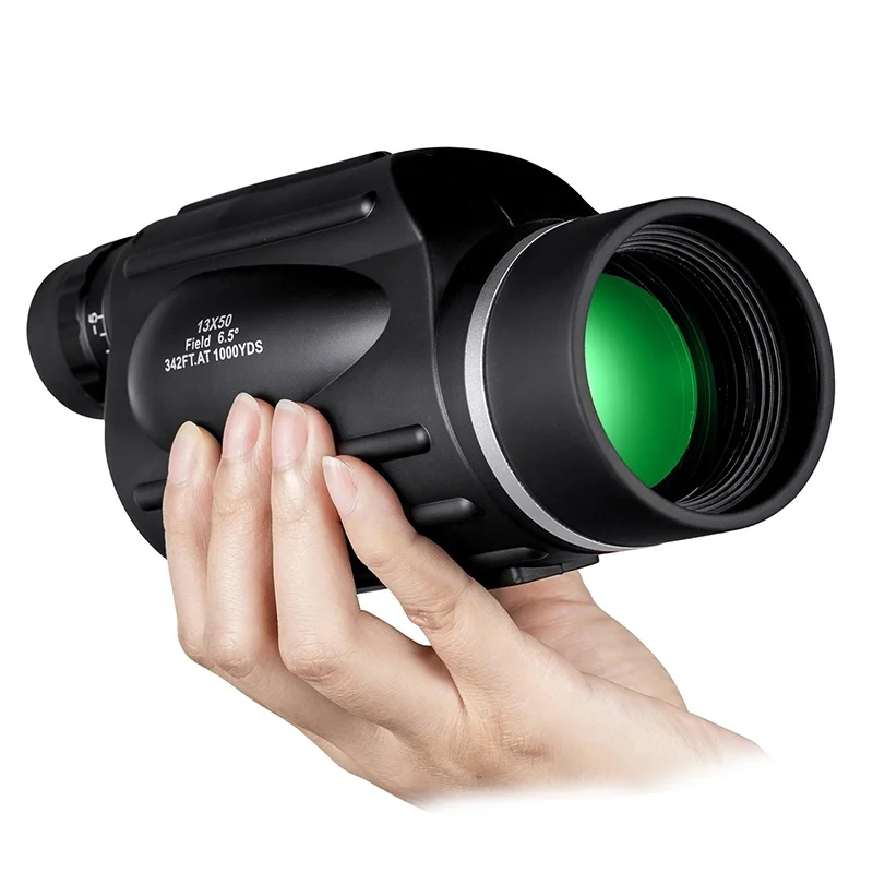 13x50 binoculars with Waterproof and dustproof rangefinder Binoculars telescope distance meter type monocular outdoor 114m/1000m