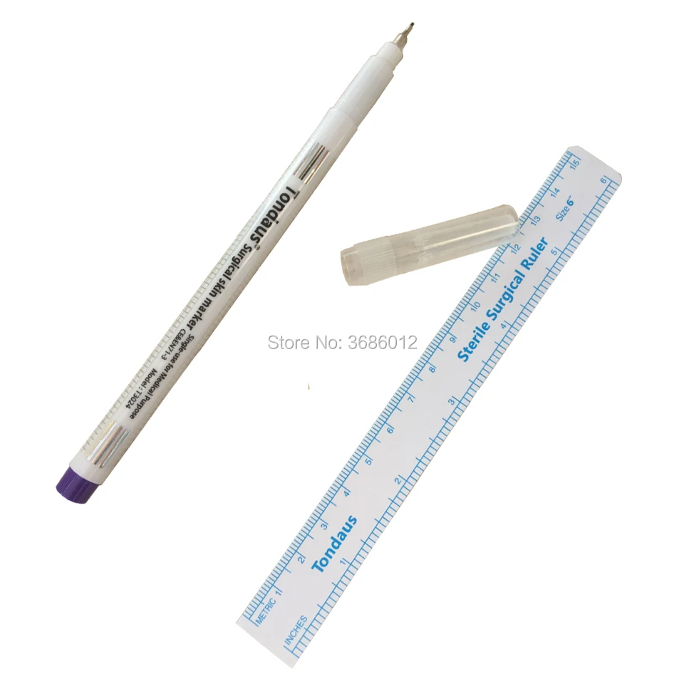 3 шт. водонепроницаемый микроблейдинг тату бровей кожи Маркер ручка с измерительная линейка и волшебный ластик для удаления моющее средство ручка