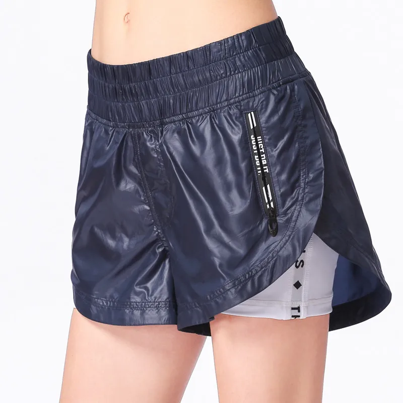 

New Yoga Shorts High Waist Anti-Walk Fitness Shorts Quick-drying Running Shorts Women