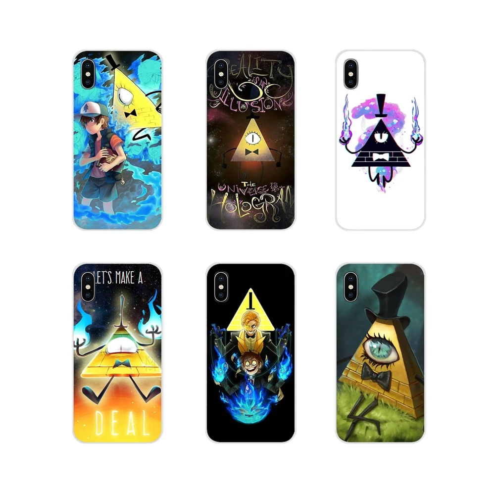 

For Huawei P Smart Mate Honor 7A 7C 8C 8X 9 P10 P20 Lite Pro Plus Silicone Phone Skin Case Mabel Pines Gravity Falls Bill Cipher