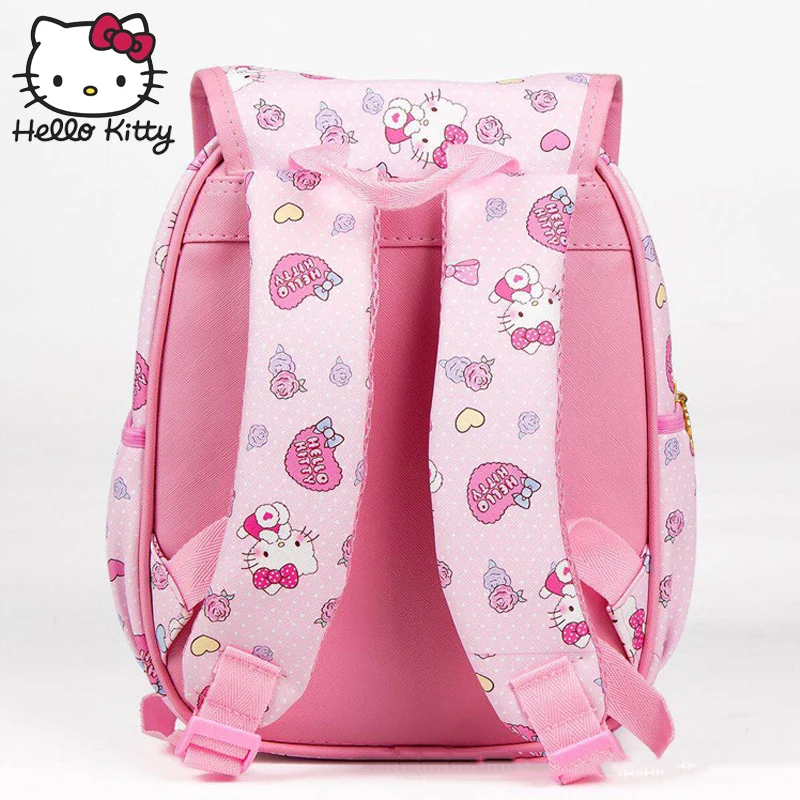 Сумка hello kitty, милая мультяшная сумка hello kitty, модная детская розовая сумка на плечо KT, PU водонепроницаемая сумка для девочек, плюшевый рюкзак на плечо