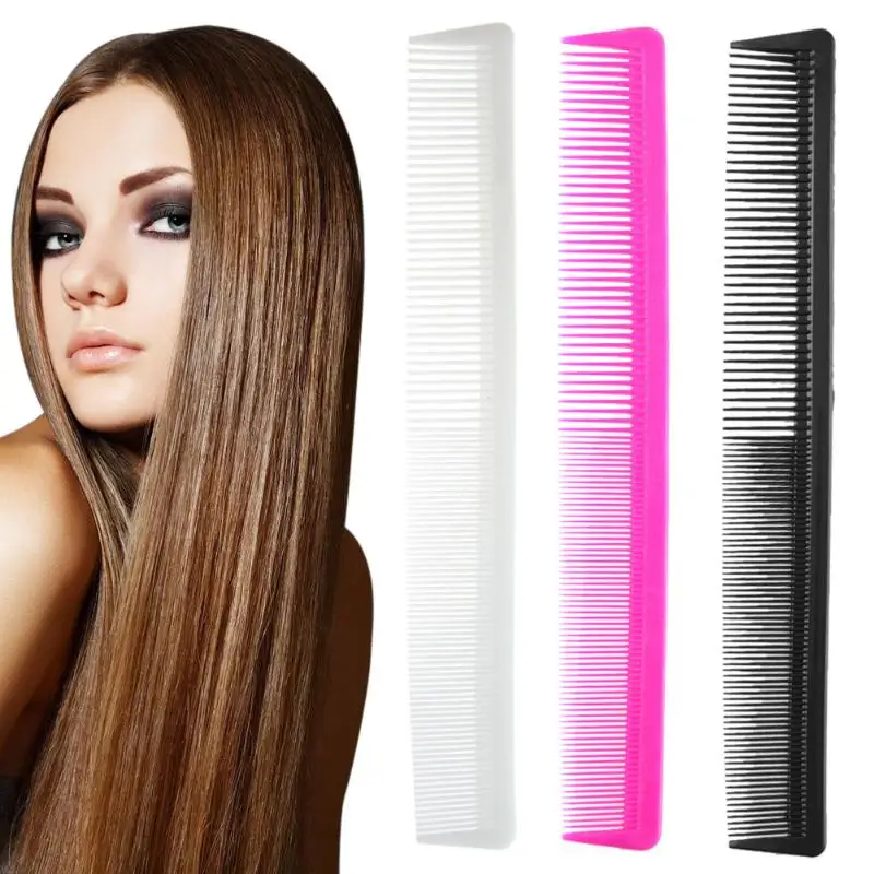 

Dual Use Anti-static Hairdressing Cutting Comb Barbers Salon Styling Tools 3 colors