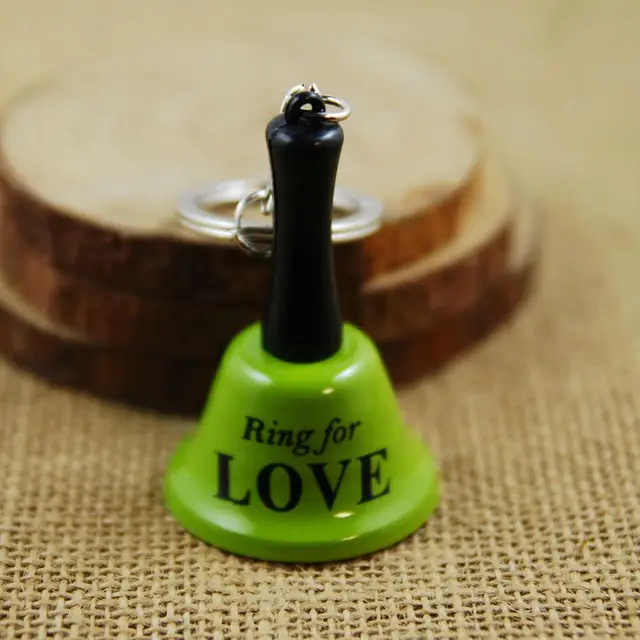 New Creative Bells Keychain Cute Bell Keyholder Fashion Ladies Bag Pack