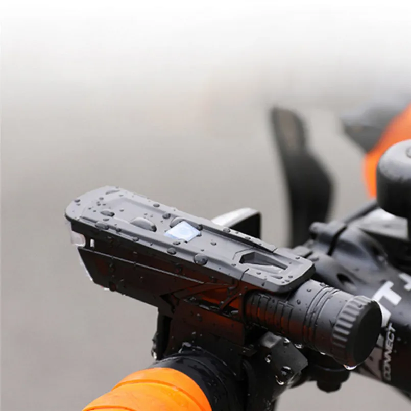 New Bicycle Lights USB Charging Waterproof Bicycle Lights Outdoor 3W Headlights Cycling Accessories luces bicicleta #4S11 (5)