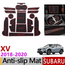 Противоскользящий коврик для ворот, резиновые чашки, коврики для Subaru XV Crosstrek WRX STI, Нескользящие аксессуары, наклейки для автомобиля