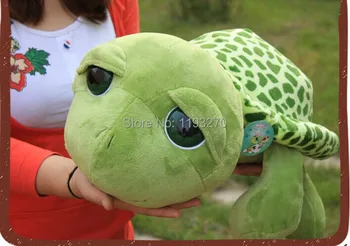 

stuffed animal 45 cm turtle plush toy big eyes tortoise doll throw pillow w3482