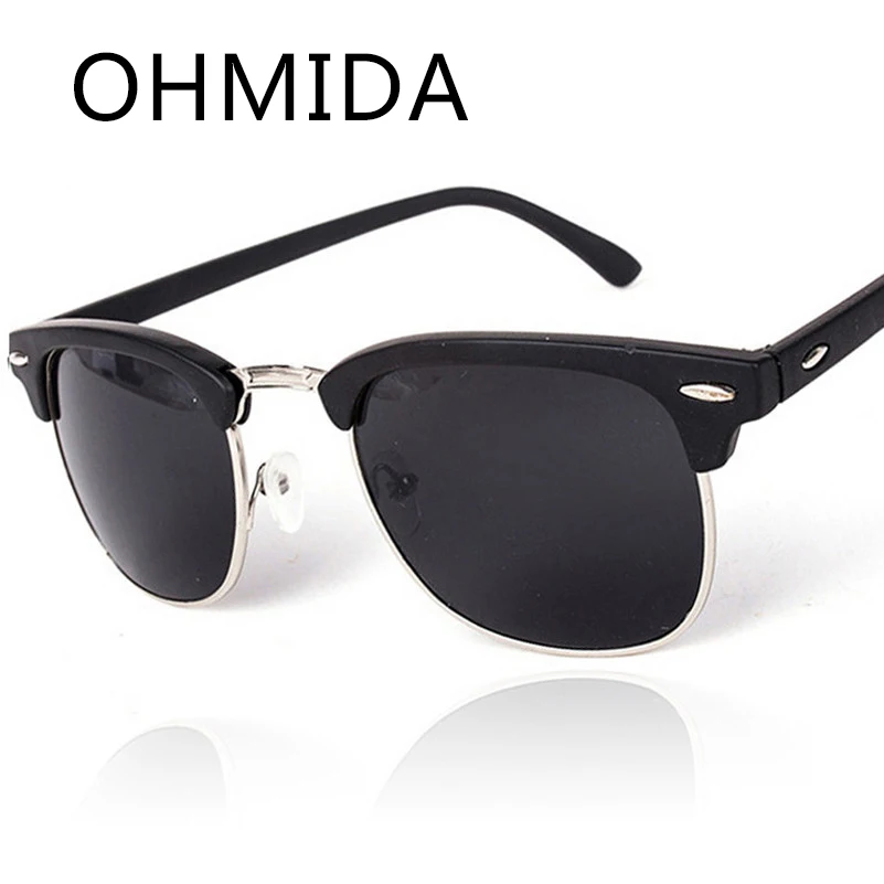 OHMIDA Paragraph Sunglasses Men Fashion Eyeglasses Brand Designer Vintage Mirror Lentes font b de b font