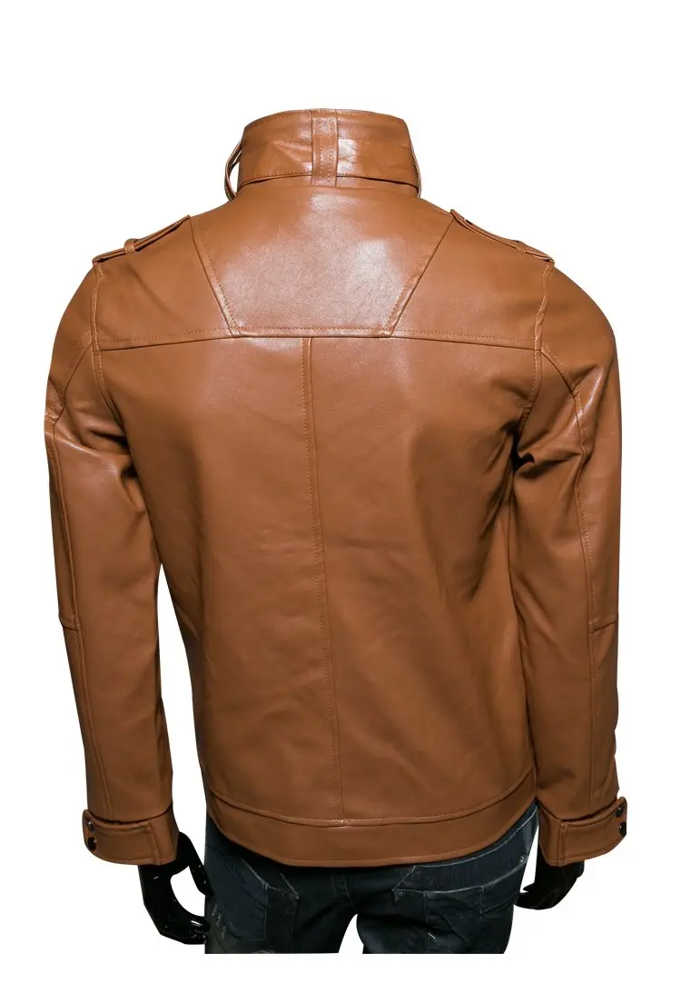 Мужская мотоциклетная куртка из натуральной кожи Прямая поставка Горячая Распродажа зимние мужские теплые куртки из натуральной кожи