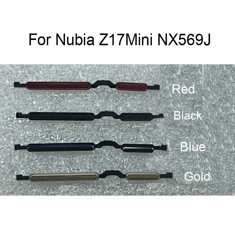 

Power On Off Button + Volume Button Side Button For Nubia Z17Mini NX569J Set Replacement Repair Parts tested good